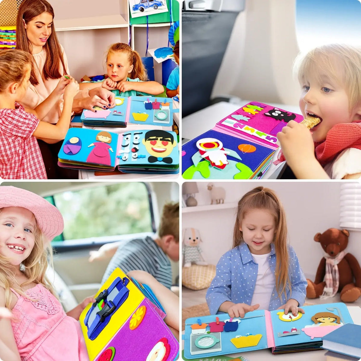 3D Baby Story Cloth Book - PepitoStore -