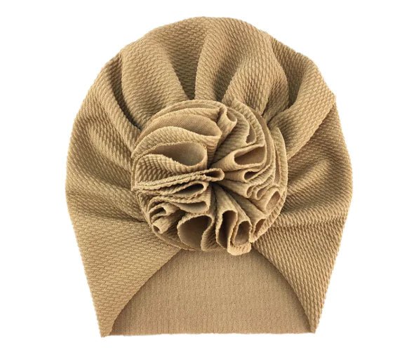 Baby Turban with Flower - PepitoStore