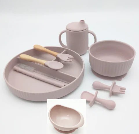 Baby Weaning Solid Food Plate Bowl Set - PepitoStore