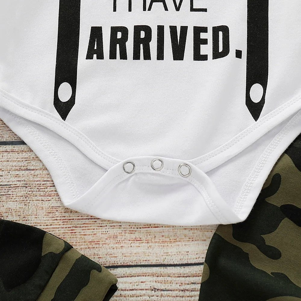Cute 3PCS Set Newborn Baby Boy Clothes - PepitoStore