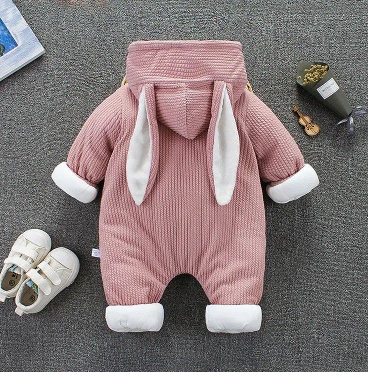 Cute Baby Bodysuit Warm Cotton Romper - PepitoStore -