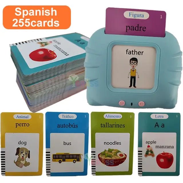 Educational Learning Talking Flash Cards - PepitoStore -