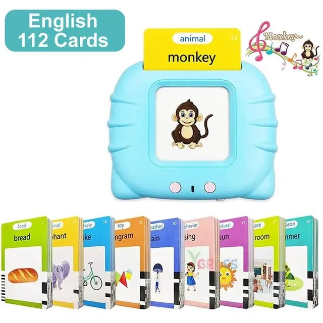 Educational Learning Talking Flash Cards - PepitoStore -