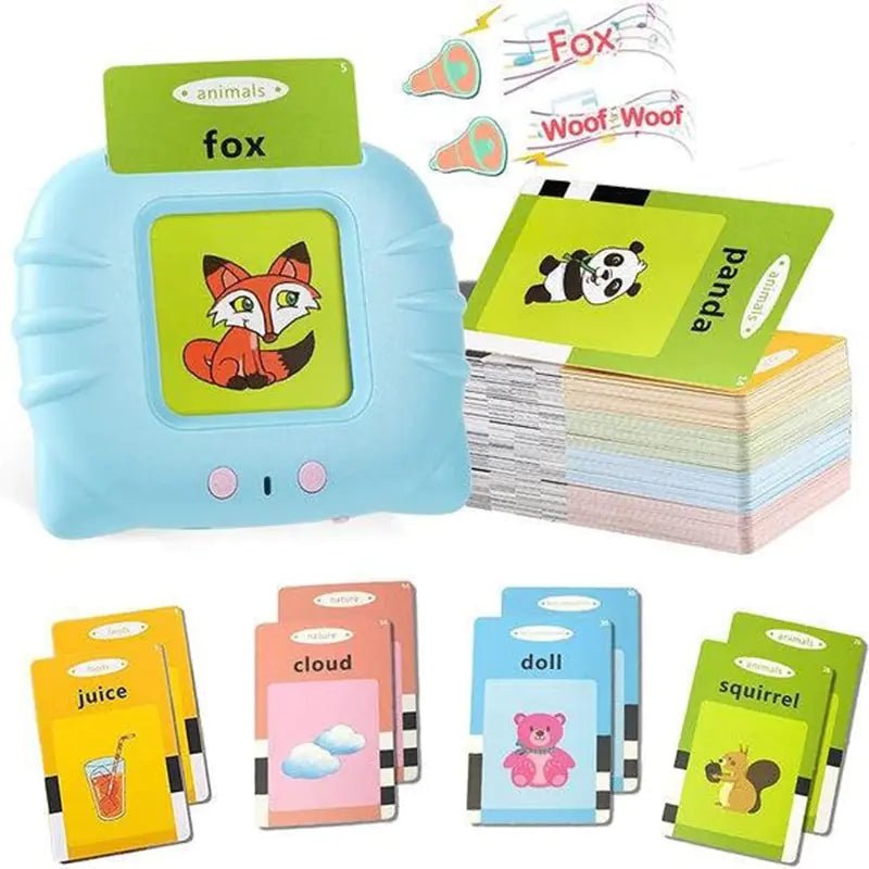Language Game Talking Flash Cards Toy - PepitoStore