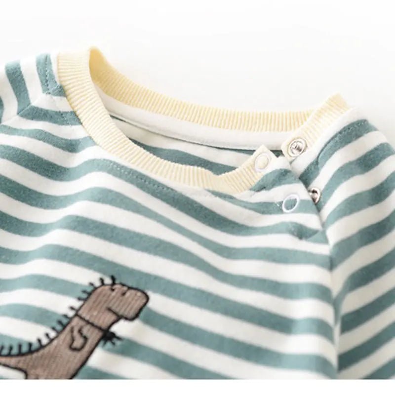 Newborn Baby Striped Rompers - PepitoStore