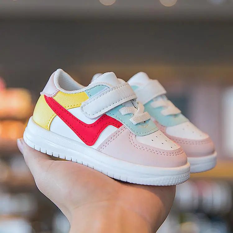 Retro Leather Multicolor Shoes - PepitoStore -