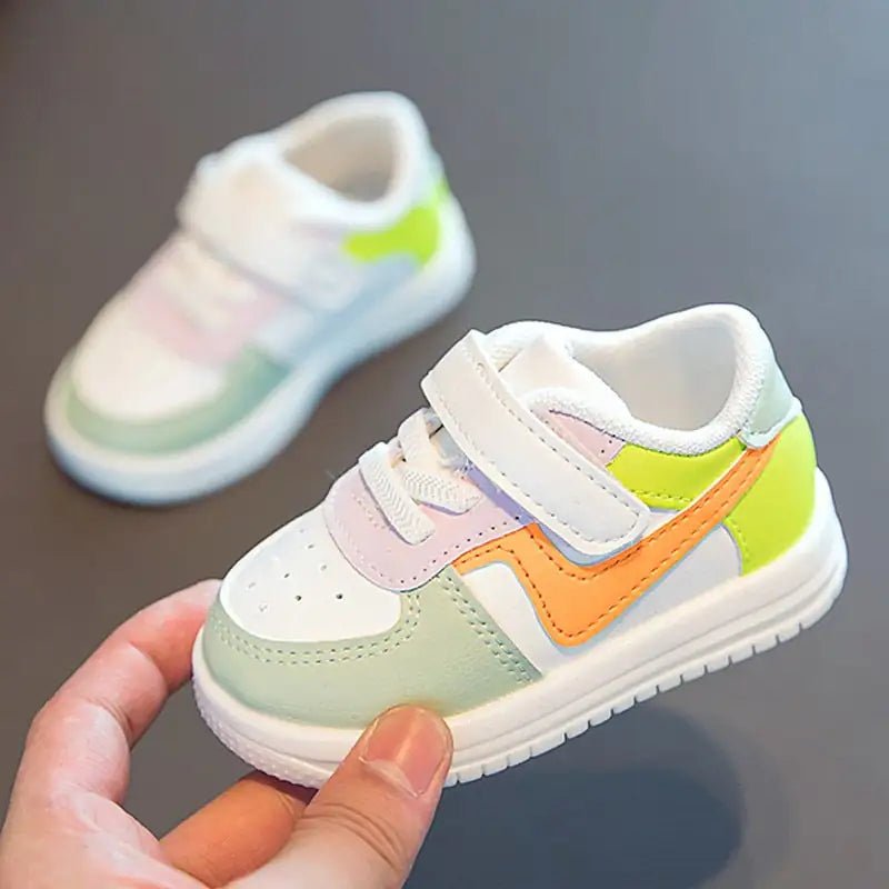 Retro Leather Multicolor Shoes - PepitoStore -