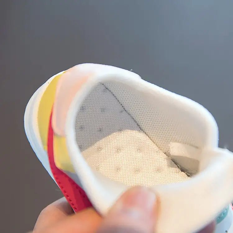 Retro Leather Multicolor Shoes - PepitoStore -