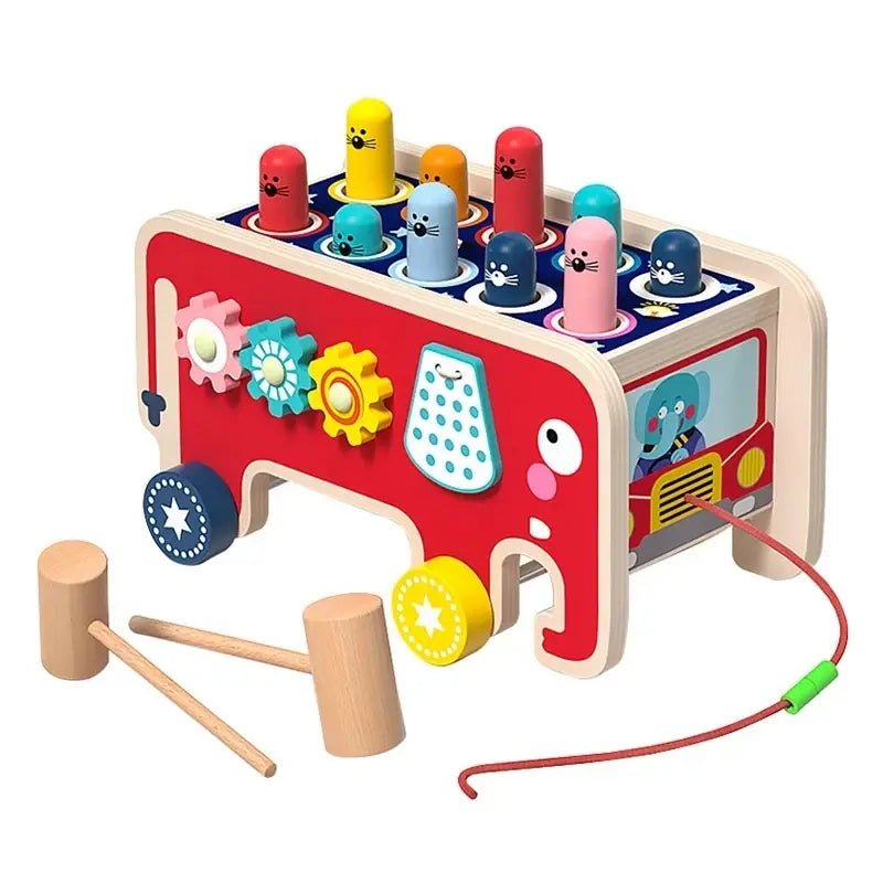 Wooden Hammer Toys For Kids - PepitoStore -