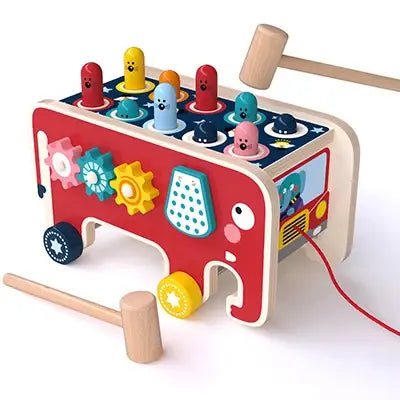 Wooden Hammer Toys For Kids - PepitoStore -