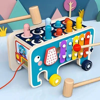 Wooden Hammer Toys For Kids - PepitoStore -