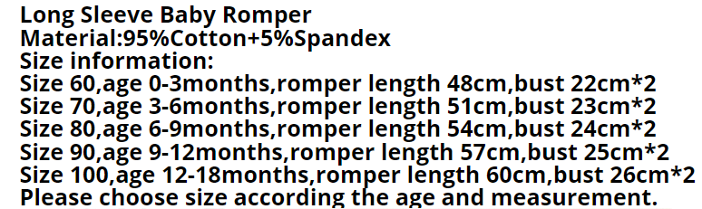 Long Sleeve Baby Romper - PepitoStorerompers