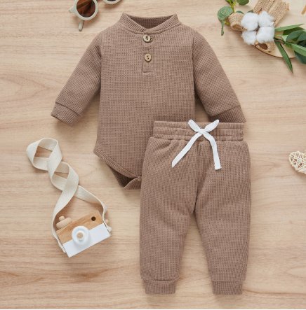 2Pcs Suit Toddler Long Sleeve Romper - PepitoStore