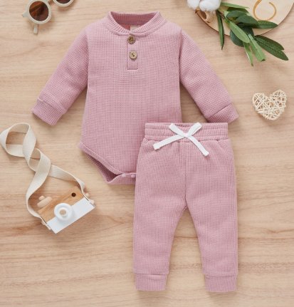2Pcs Suit Toddler Long Sleeve Romper - PepitoStore