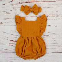 Thumbnail for Organic Cotton Summer Baby Girl Clothes - PepitoStore - 