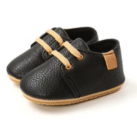 Thumbnail for Multicolor Retro Leather Shoes Baby