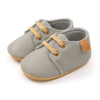 Thumbnail for Multicolor Retro Leather Shoes Baby