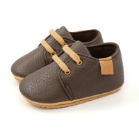 Thumbnail for Multicolor Retro Leather Shoes Baby