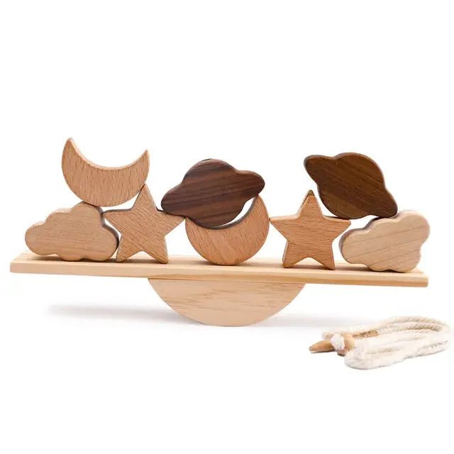 Baby Animal Wooden Stacking Toy Block - PepitoStore - 