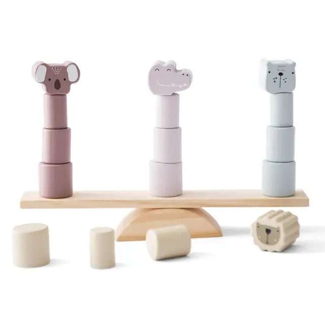 Baby Animal Wooden Stacking Toy Block - PepitoStore - 