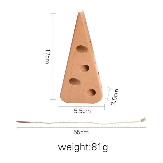 Baby Animal Wooden Stacking Toy Block - PepitoStore - 