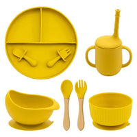 Thumbnail for Baby Weaning Solid Food Plate Bowl Set - PepitoStore