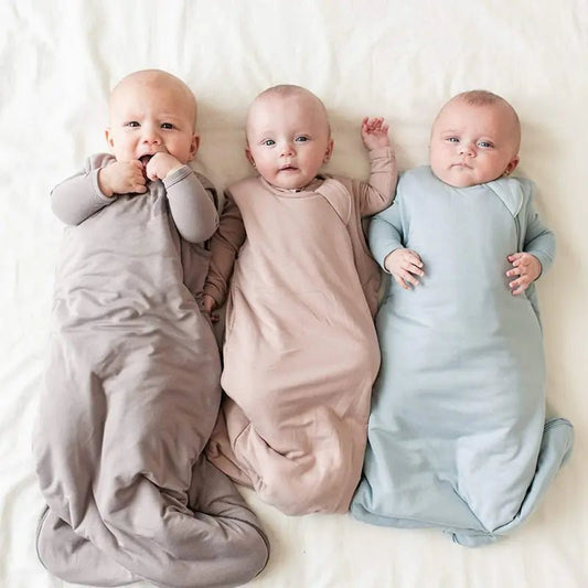 Bamboo Fiber Zipper Baby Sleeping Bag - PepitoStore - 