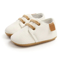 Thumbnail for Multicolor Retro Leather Shoes Baby