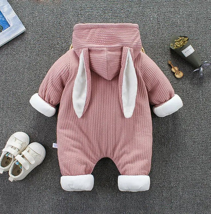 Cute Baby Bodysuit Warm Cotton Romper - PepitoStore - 
