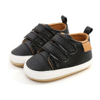 Thumbnail for Multicolor Retro Leather Shoes Baby