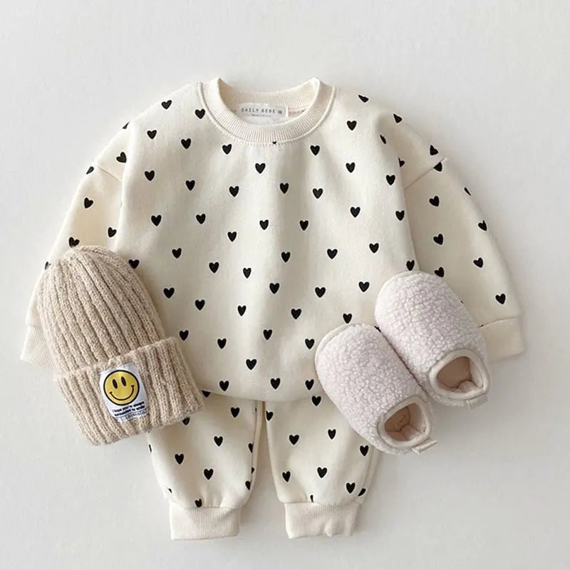 Full Heart Baby Clothing Set - PepitoStorerompers