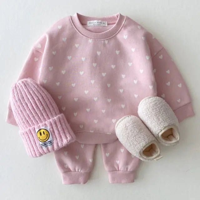 Full Heart Baby Clothing Set - PepitoStorerompers