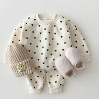 Thumbnail for Full Heart Baby Clothing Set - PepitoStorerompers