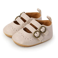 Thumbnail for Multicolor Retro Leather Shoes Baby
