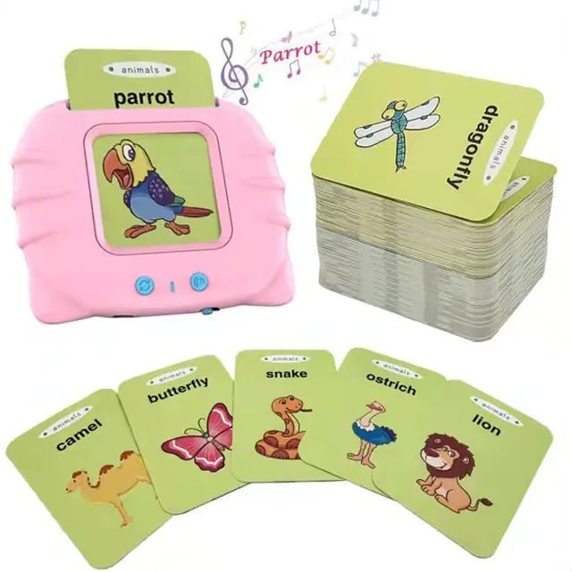 Language Game Talking Flash Cards Toy - PepitoStore