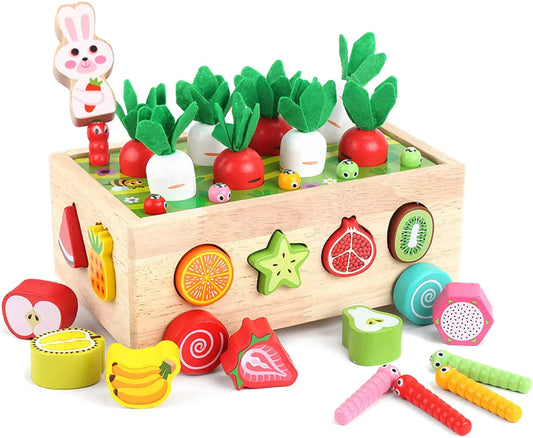 Montessori Garden Shape Sorter - PepitoStore - 