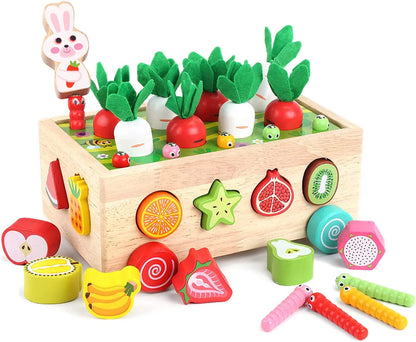 Montessori Garden Shape Sorter - PepitoStore - 