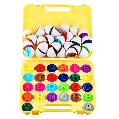 Montessori Toy Matching Eggs - PepitoStore - 