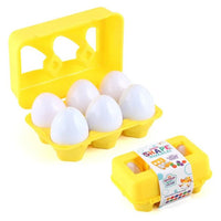 Thumbnail for Montessori Toy Matching Eggs - PepitoStore - 