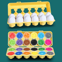 Thumbnail for Montessori Toy Matching Eggs - PepitoStore - 