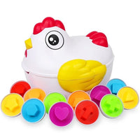 Thumbnail for Montessori Toy Matching Eggs - PepitoStore - 