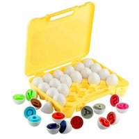 Thumbnail for Montessori Toy Matching Eggs - PepitoStore - 