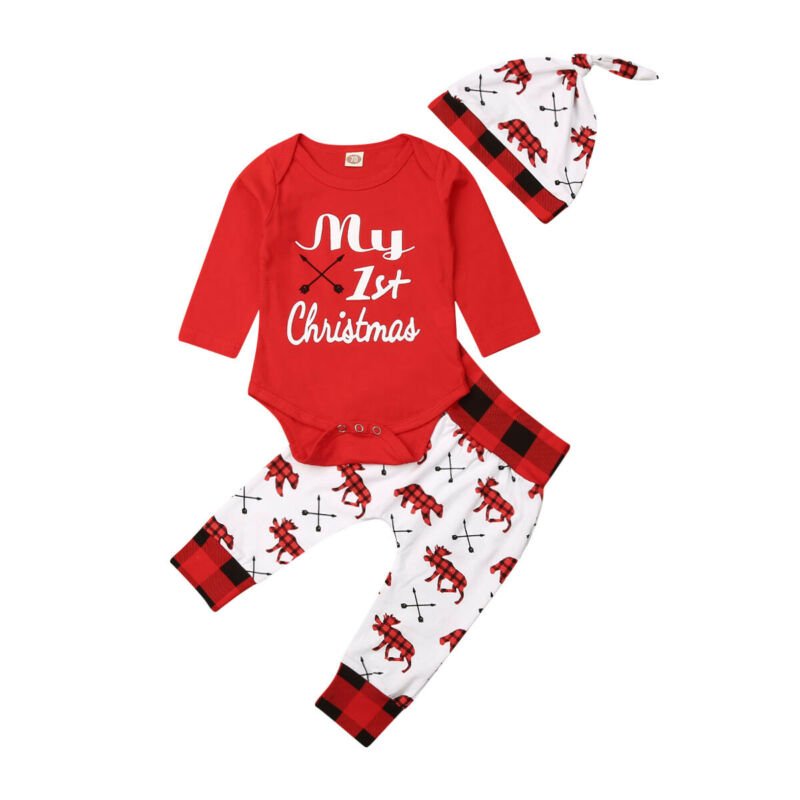My First Christmas Outfits - PepitoStorerompers