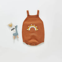 Thumbnail for New Baby Girl Baby Knitted Strap Jumper - PepitoStore - 