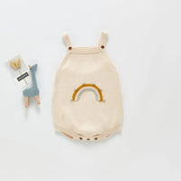 Thumbnail for New Baby Girl Baby Knitted Strap Jumper - PepitoStore - 