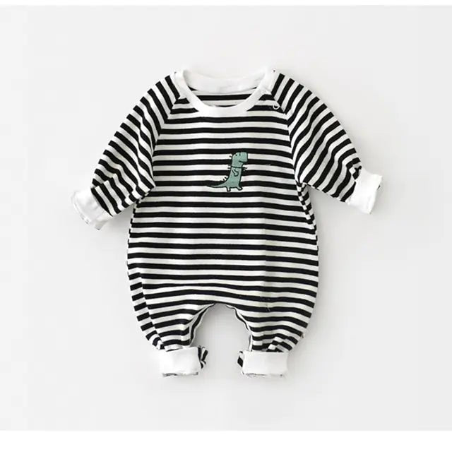 Newborn Baby Striped Rompers - PepitoStore
