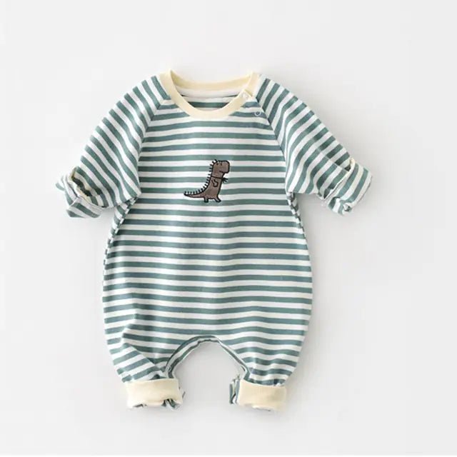 Newborn Baby Striped Rompers - PepitoStore