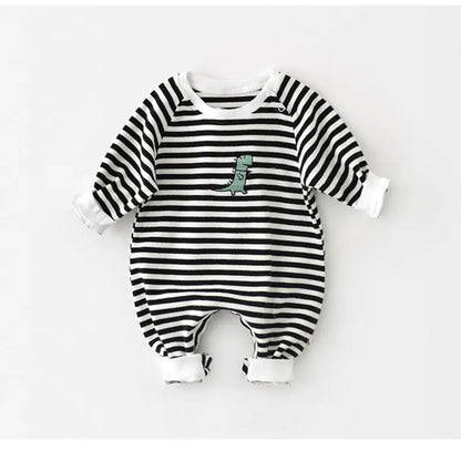 Newborn Baby Striped Rompers - PepitoStore
