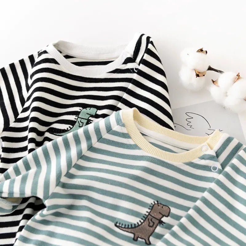 Newborn Baby Striped Rompers - PepitoStore
