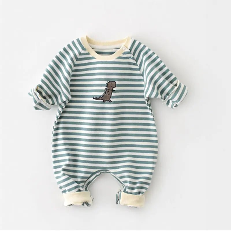 Newborn Baby Striped Rompers - PepitoStore